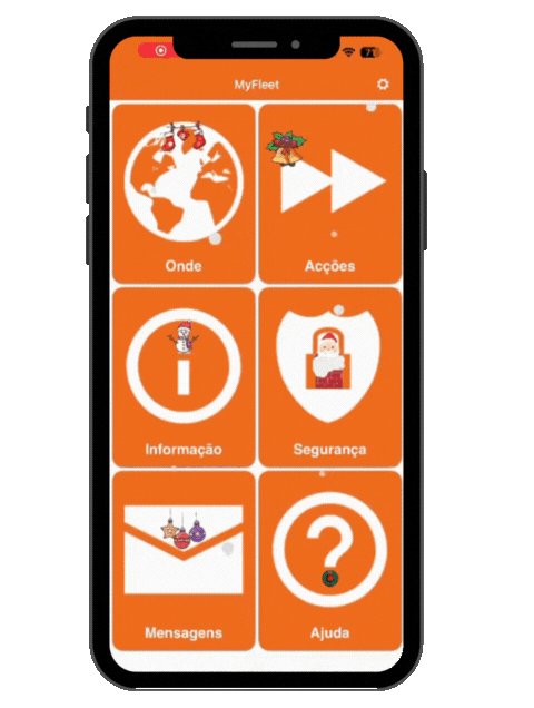 MyFleet em modo natal