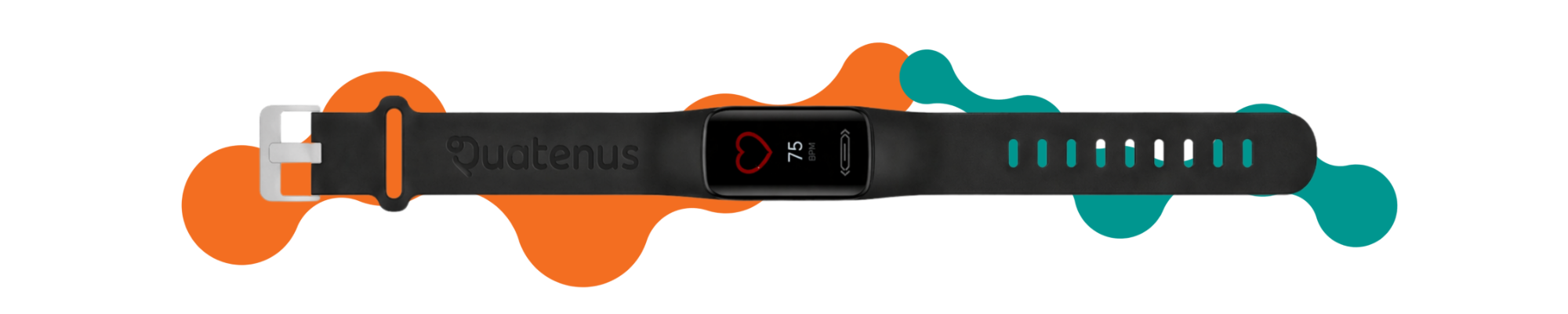 Pulseira inteligente Quatenus MyPulse para monitorização remota de bem-estar e atividade